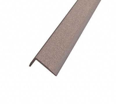 Cornière de finition en bois composite CLASSIC - Marron Chocolat 40x58x2200 mm