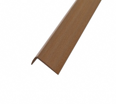 Cornière de finition en bois composite CLASSIC - Teck 40x58x2200 mm